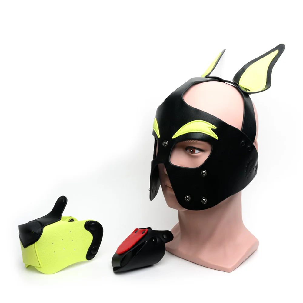 665 Bondage Playful Pup Hood - Image 12