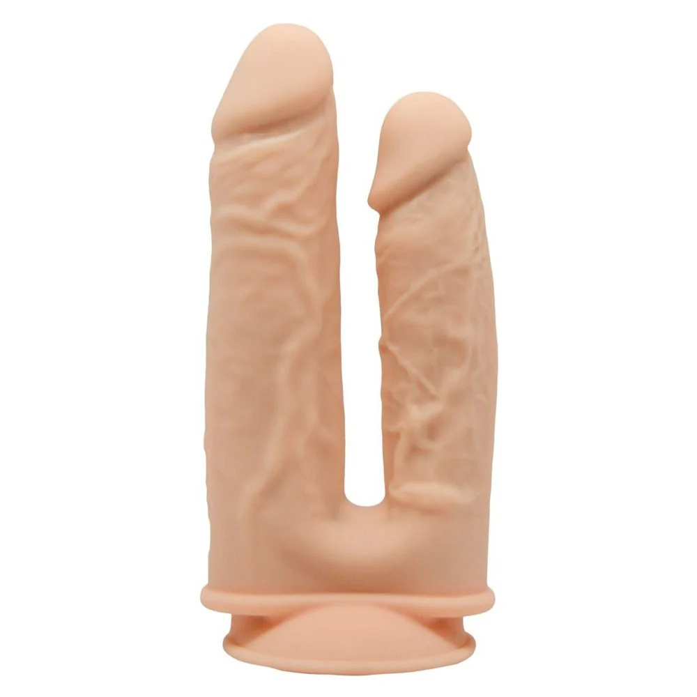 Adrien Lastic SilexD Double Penetration Premium Silicone Vibrating Dildo 8" & 7" - Image 2
