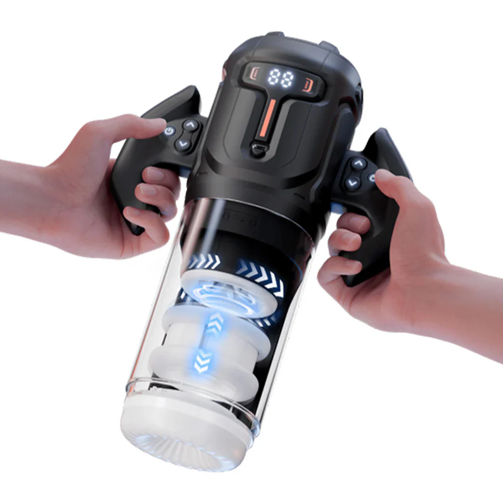 Amovibe Turbo Auto Thrusting & Rotating Masturbator - Image 3