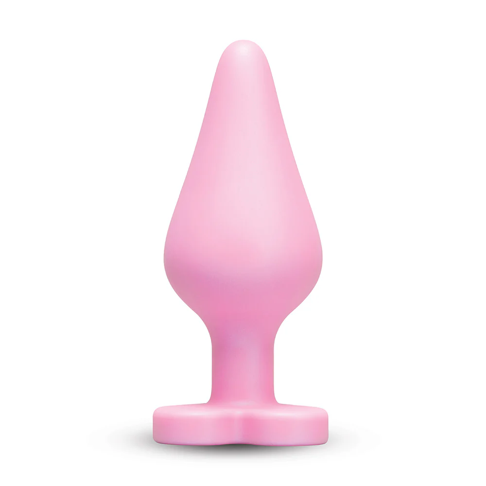 b-Vibe Butties B-Mine Heart Base Butt Plug