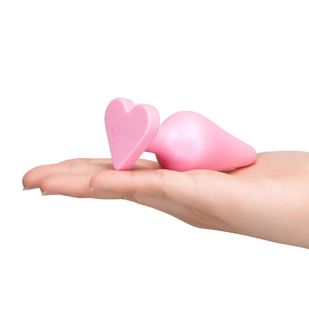b-Vibe Butties B-Mine Heart Base Butt Plug - Image 2
