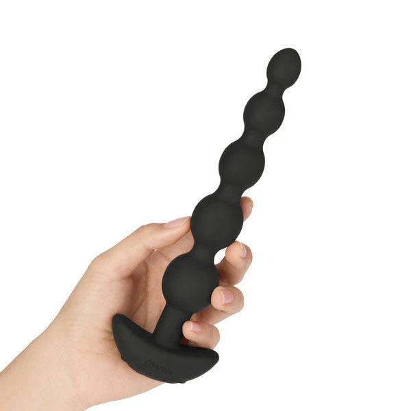 b-Vibe Cinco Rechargeable Remote Control Anal Beads - Image 3