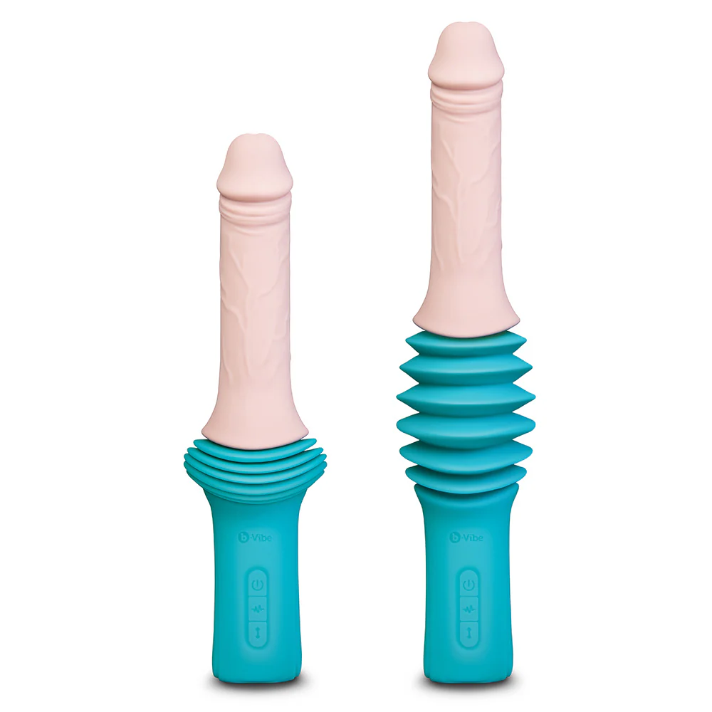 b-Vibe Realistic Thrusting Dildo Machine - Image 4