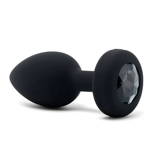 b-Vibe Vibrating Jewels Remote Control Butt Plug M/L Black - Image 2