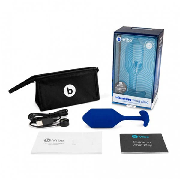 b-Vibe Vibrating Snug Plug XL Butt Plug - Image 5