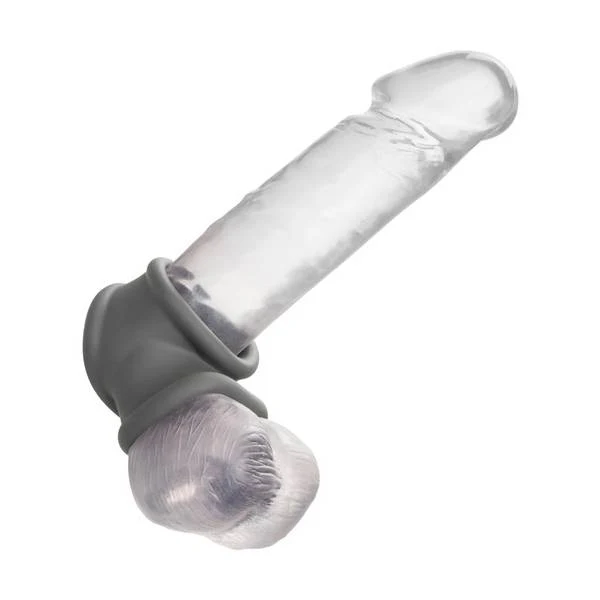 CalExotics Alpha Liquid Precision Dual Cock Ring - Image 5