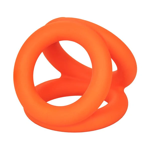 CalExotics Alpha Ring Liquid Silicone Cock Tri-Ring - Image 5