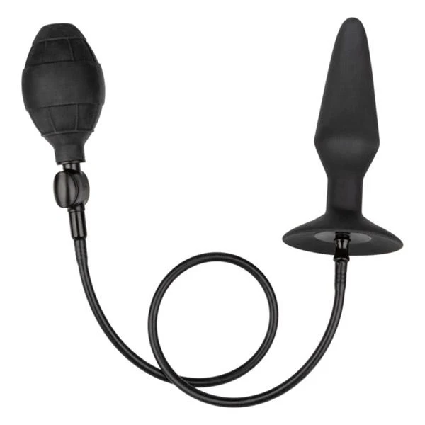 CalExotics Large Silicone Inflatable Butt Plug - Image 3
