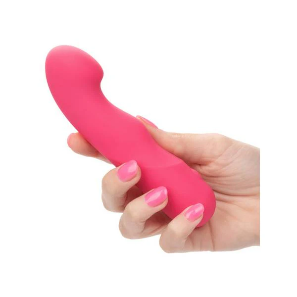 CalExotics Liquid Silicone Rechargeable Pixies Curvy Vibrator - Image 4