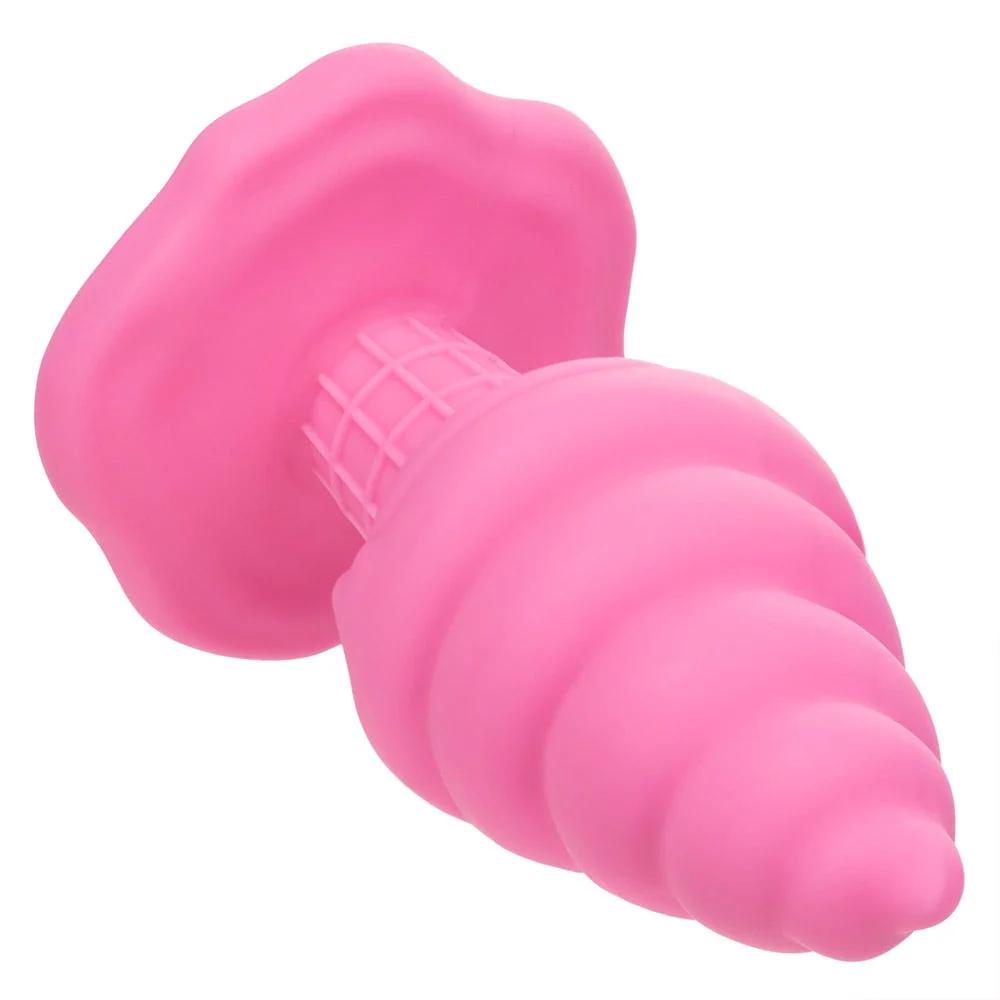 CalExotics Naughty Bits Yum Bum Ice Cream Cone Butt Plug - Image 3