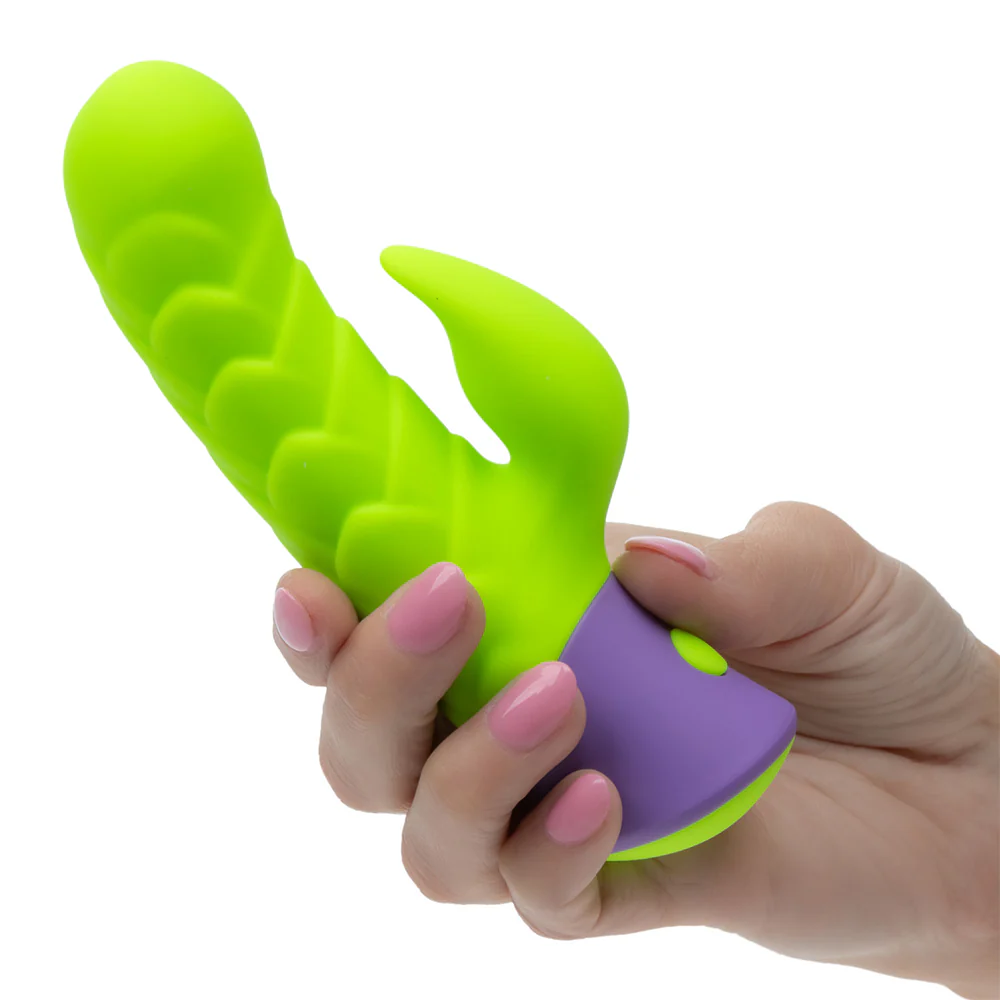 CalExotics Rave Dragon G Rabbit Vibrator - Image 2