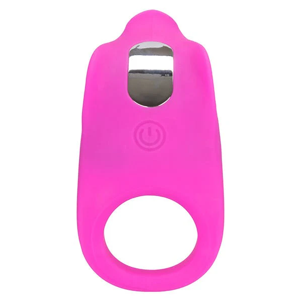 CalExotics Silicone Teasing Enhancer Vibrating Cock Ring - Image 6