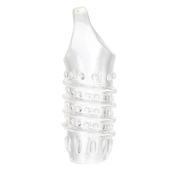 CalExotics Silicone Textured Stimulation Penis Enhancer - Image 2