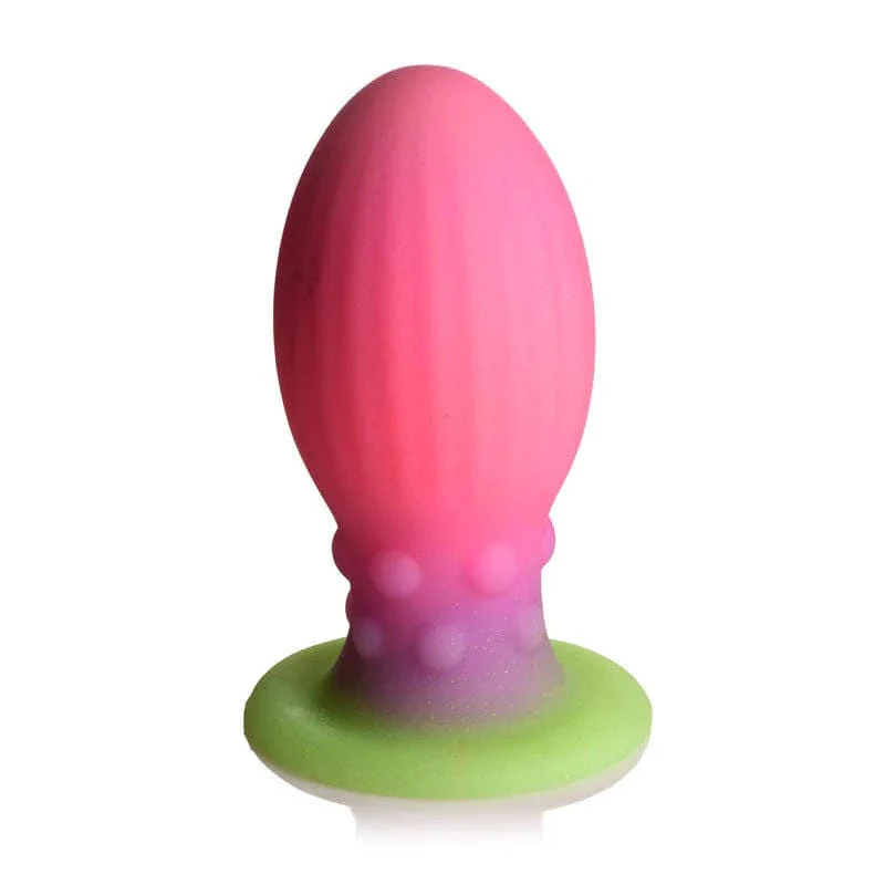 Creature Cocks XL Xeno Egg Glow In The Dark Silicone Egg