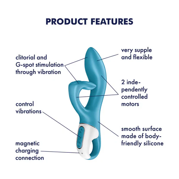 Satisfyer Embrace Me Rabbit Vibrator - Image 3