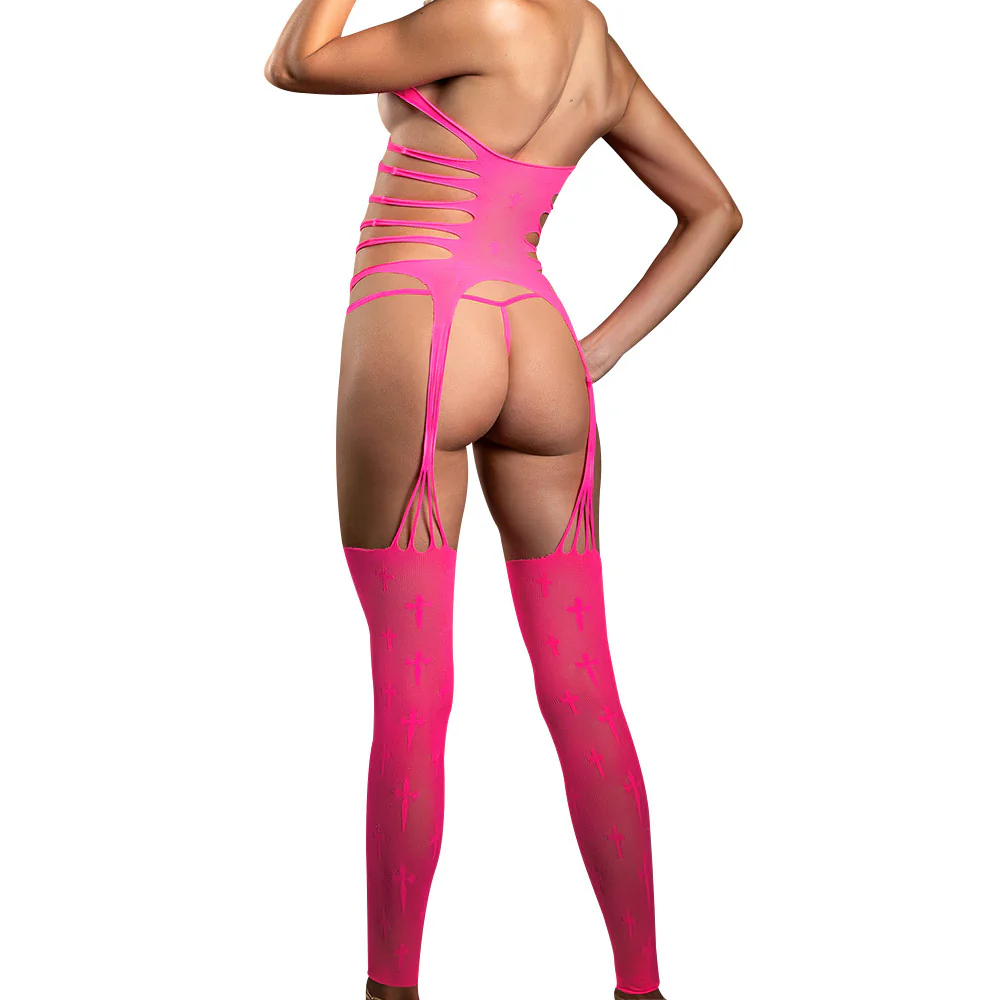 Fantasy Lingerie Sweet Revelation Bodystocking & G-String - Image 2