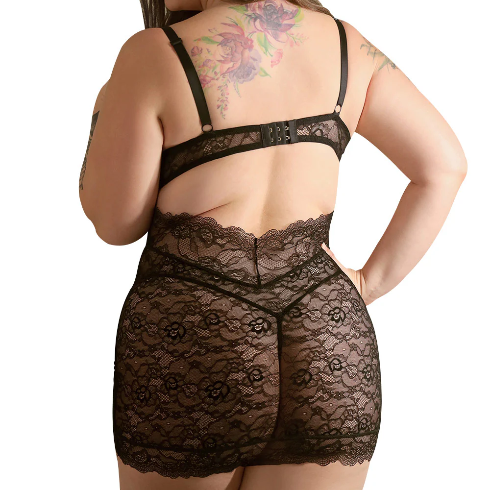 Fantasy Lingerie Tease Paige Chemise & Panty Set - Image 4