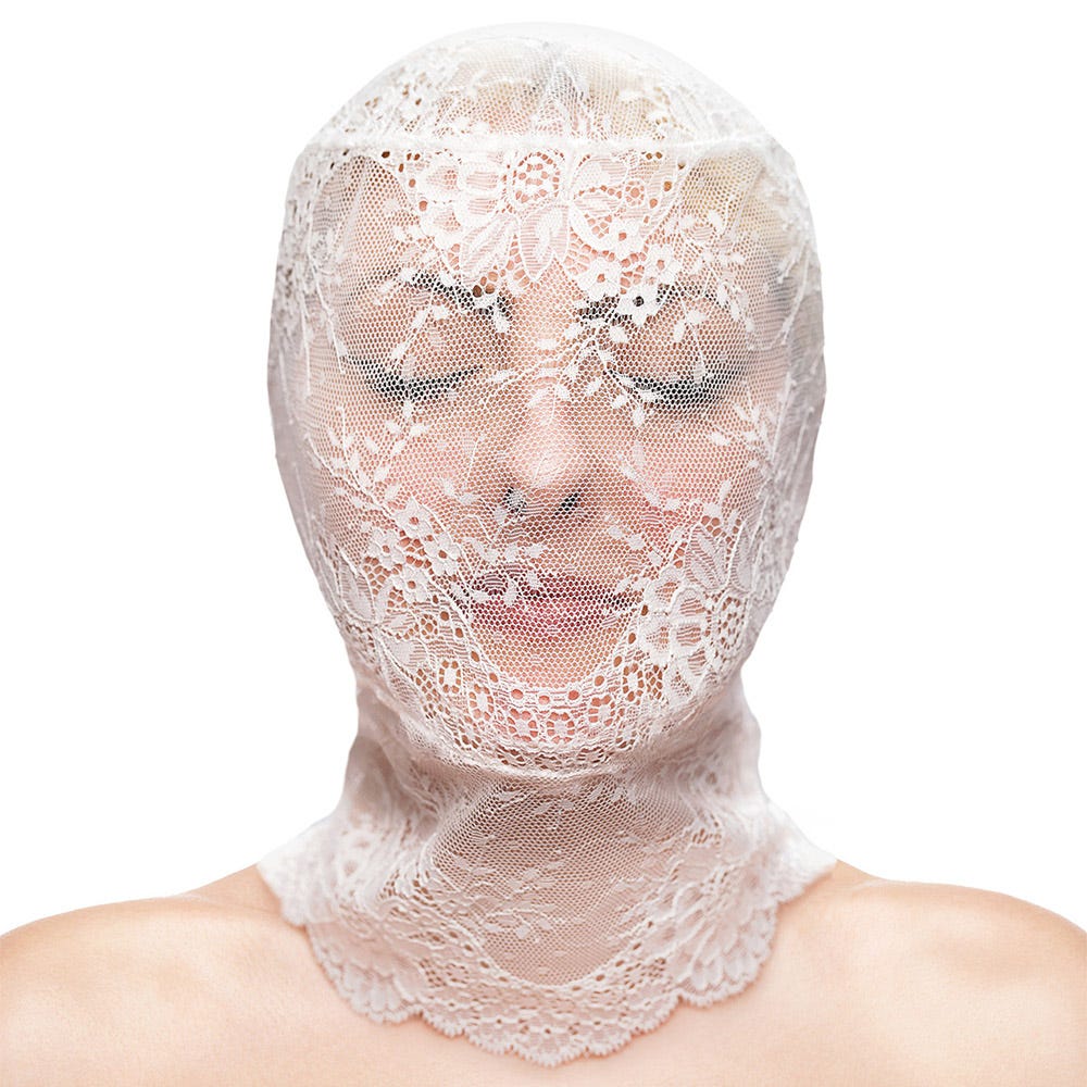Fetish & Fashion Lace Hood - Image 2