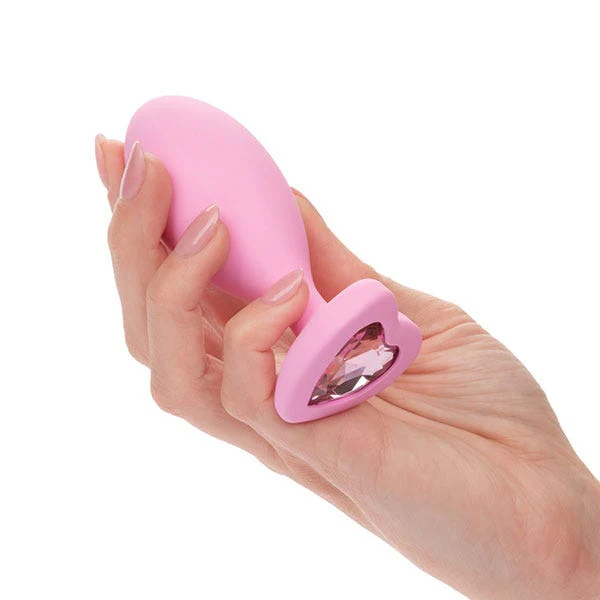 First Time Crystal Booty Duo Silicone Butt Plug Set - Image 2