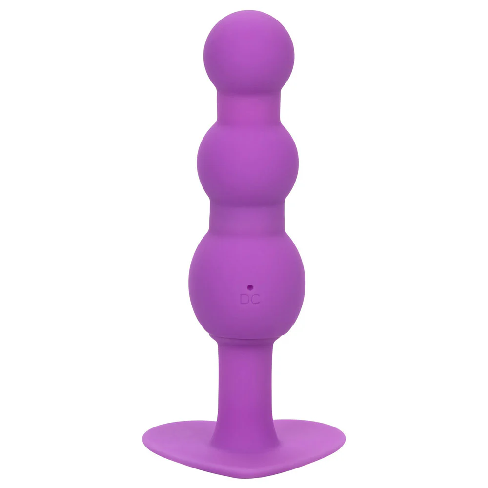 CalExotics First Time Triple Beaded Rechargeable Anal Probe - Image 3