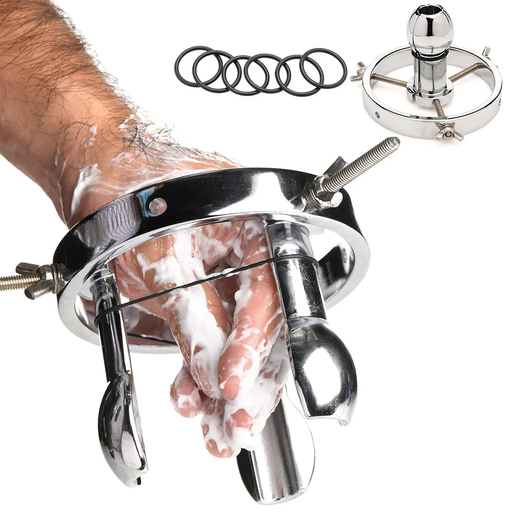 Master Series Forced Spread Stainless Steel Anal Explorer - Image 2