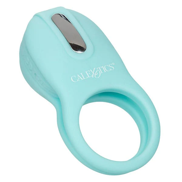 French Kiss Silicone Rechargeable Vibrating Enhancer with Cock Ring - Image 5