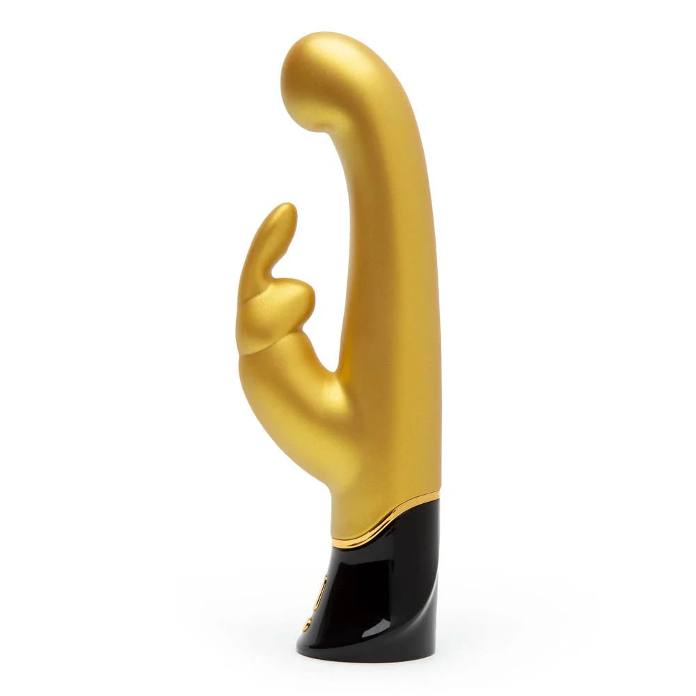 FSOG Greedy Girl 10 Year Anniversary Gold Rabbit Vibrator - Image 2