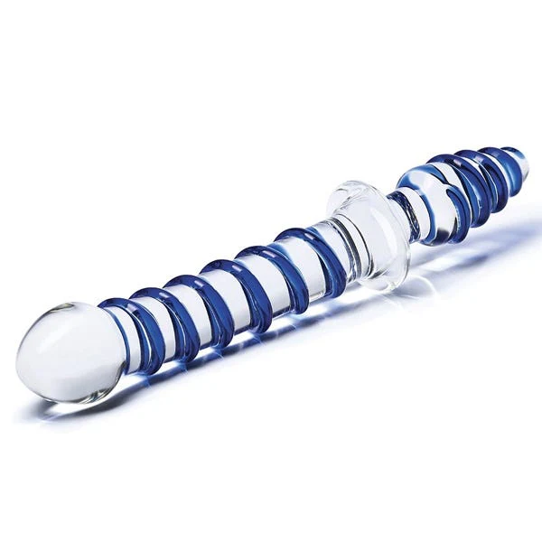 Glas 10-inch Mr Swirly Double Ended Glass Dildo - Image 2