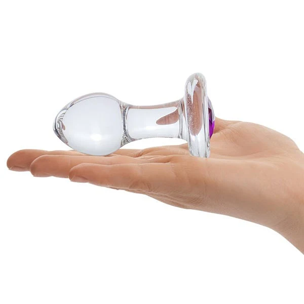 Glas 3.5-inch Bling Glass Butt Plug - Image 4
