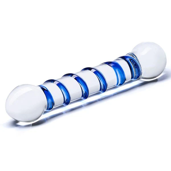 Glas 6.5-inch Spiral Glass Dildo - Image 2