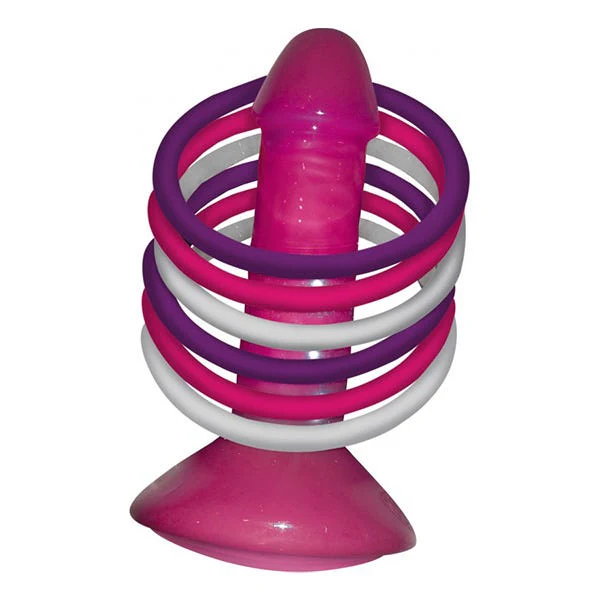 Hott Products Bachelorette Party Pink Pecker Party Ring Toss - Image 2