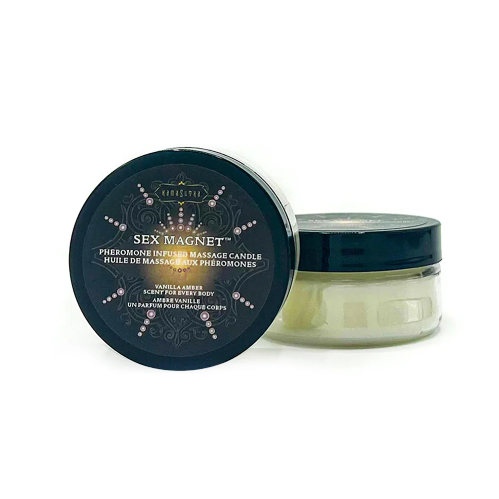 Kama Sutra Sex Magnet Pheromone Infused Massage Candle - 48g - Image 2