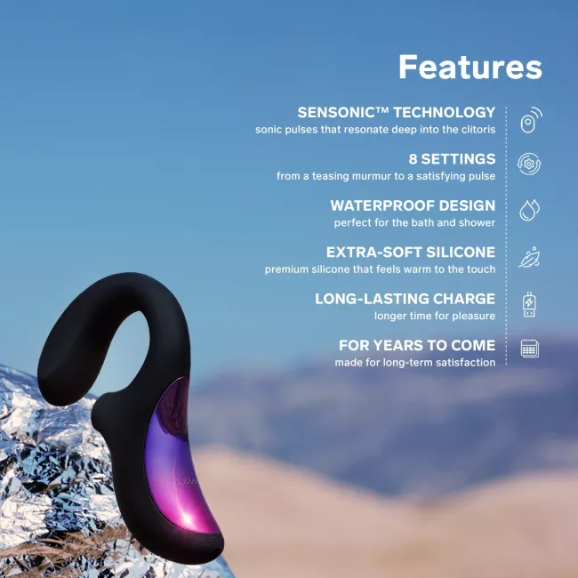 LELO Enigma Dual Stimulation Sonic Massager - Image 5