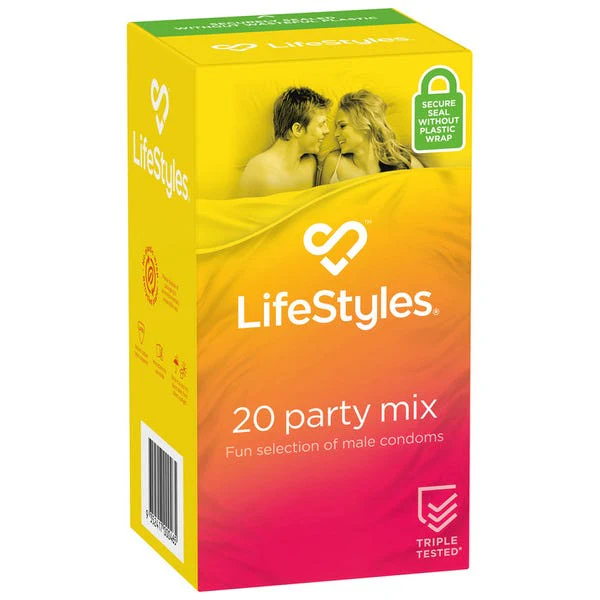 Lifestyles Condoms 20-Pack Party Mix - Image 2