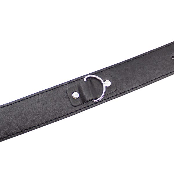 Love In Leather Faux Leather Unlined Collar and Lead - Image 6