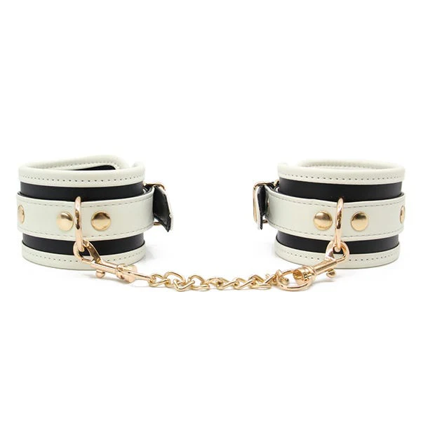 Love In Leather Glow In The Dark Wrist Cuffs - Image 2
