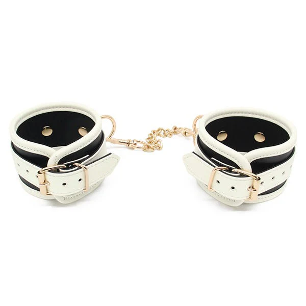 Love In Leather Glow In The Dark Wrist Cuffs - Image 4