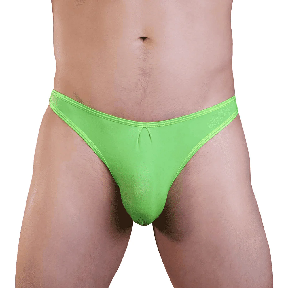 Love in Leather Lycra Thong - Image 5