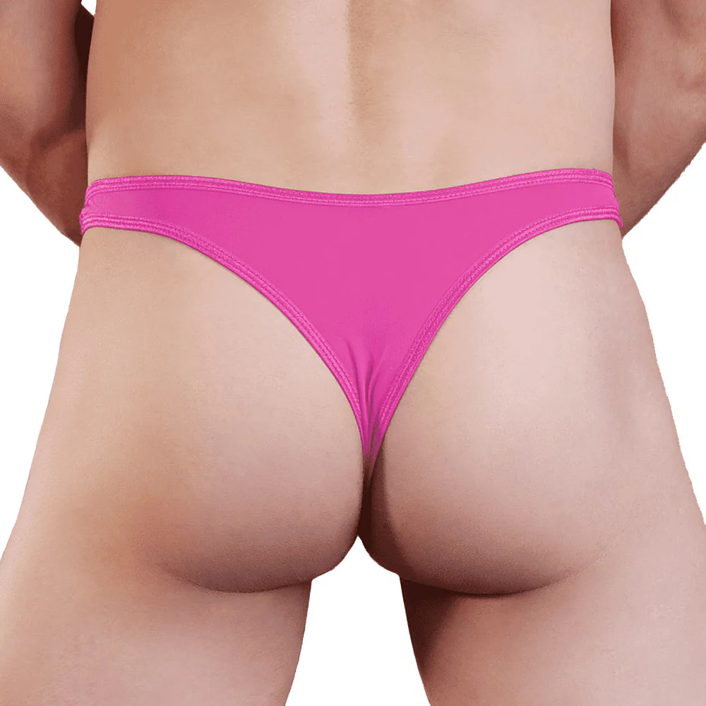 Love in Leather Lycra Thong - Image 8