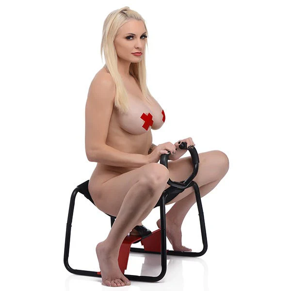LoveBotz Bangin' Bench EZ-Ride Stool with Handles - Image 5