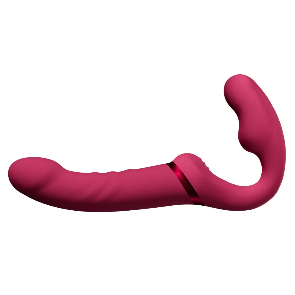 Lovense Lapis Double-Ended Vibrating Strapless Strap-On - Image 3