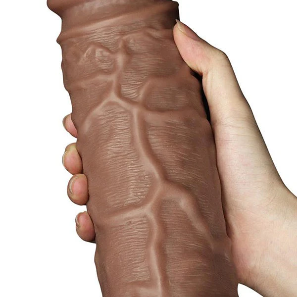 Lovetoy 10.5-Inch Realistic Chubby Dildo - Image 3