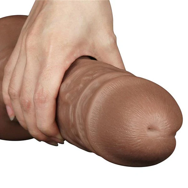 Lovetoy 10.5-Inch Realistic Chubby Dildo - Image 5