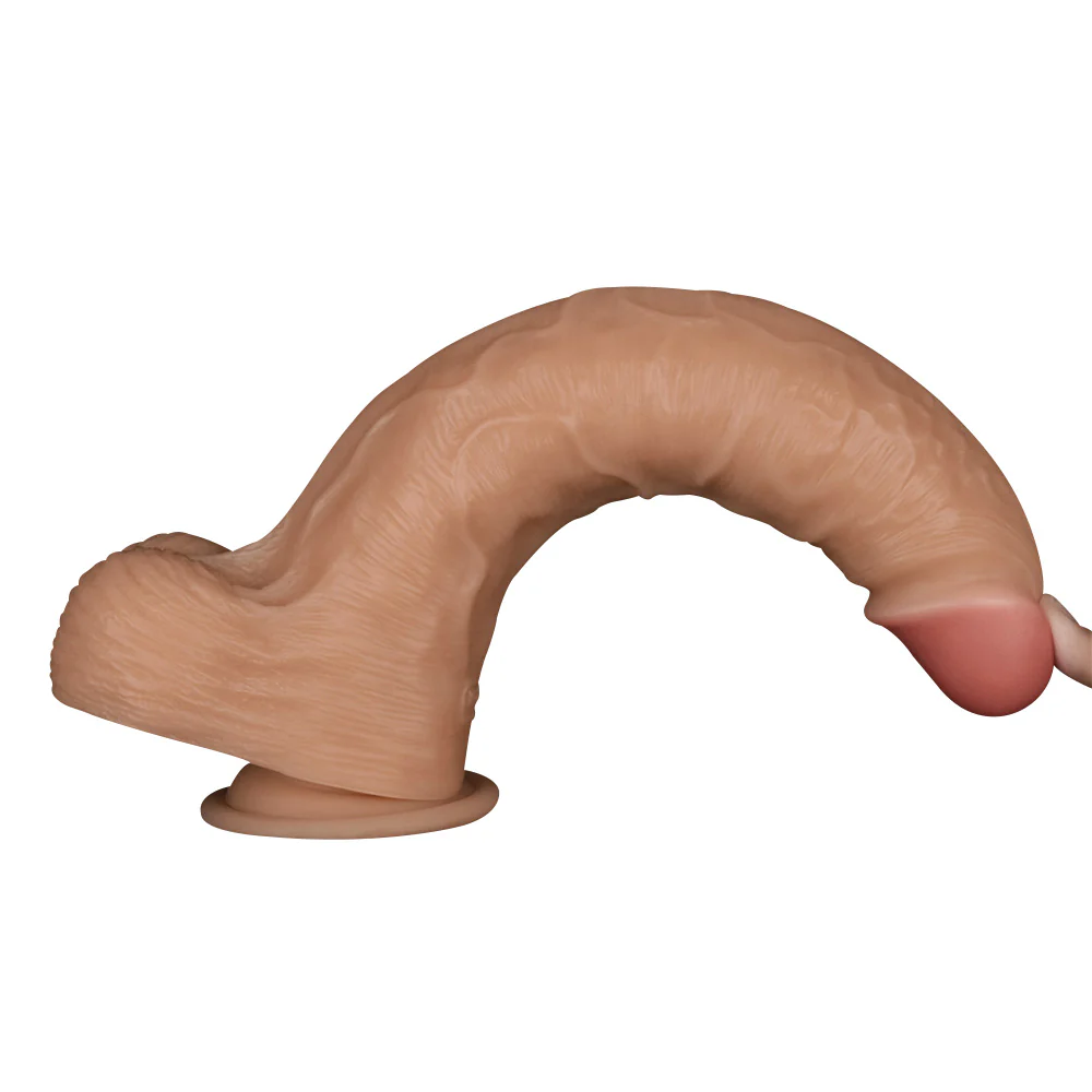 Lovetoy 11 Inch Power Basics Vibrating Dildo - Image 2