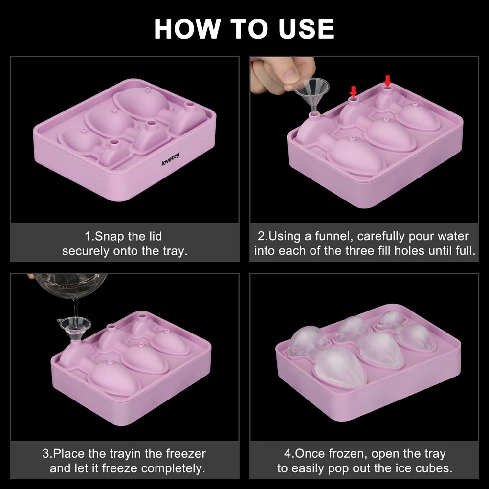 Lovetoy Butt Plug Silicone Ice Tray - Image 5