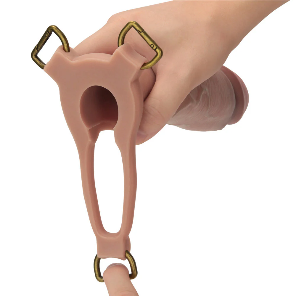 Lovetoy Ingen 9 Inch Enhanced Hollow Strap-On Set - L/XL/2XL - Image 3