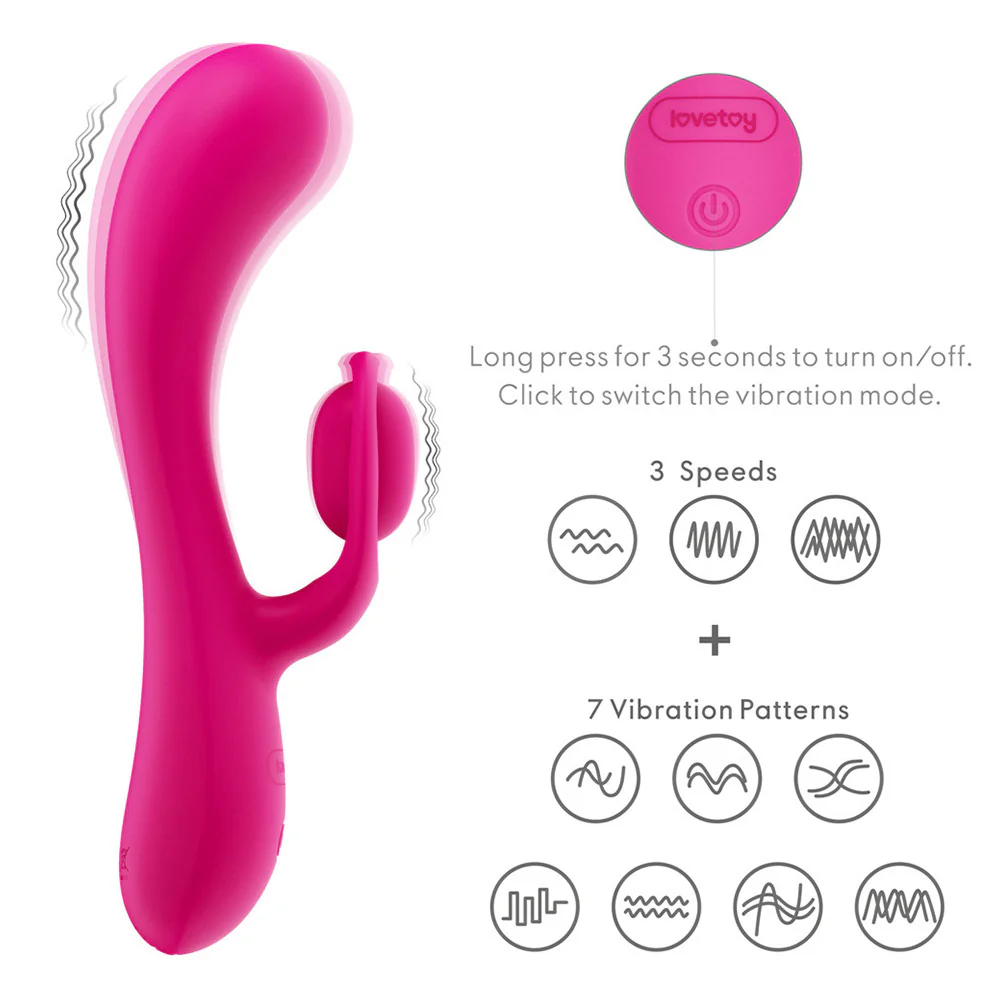 Lovetoy L'Allure Orbit Rabbit Vibrator - Image 5