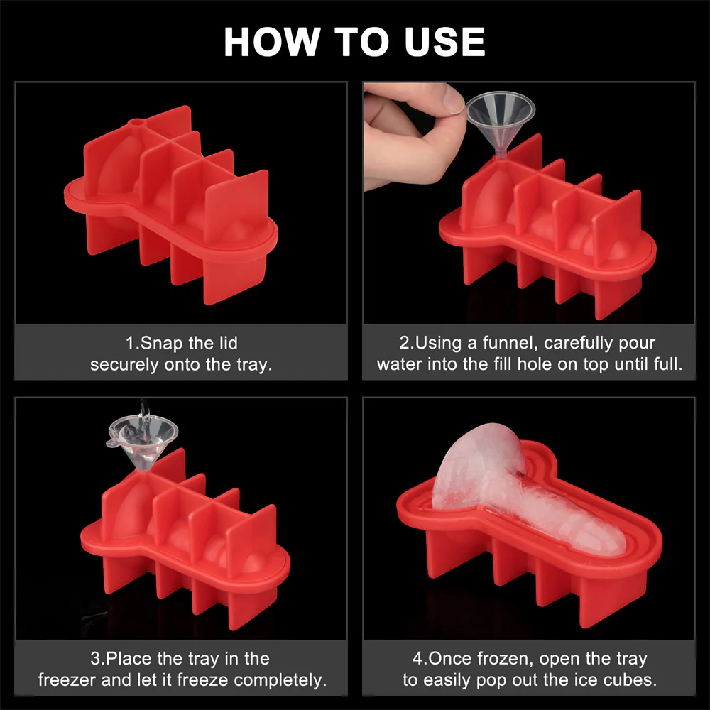 Lovetoy Mini Penis Silicone Ice Tray - Image 5