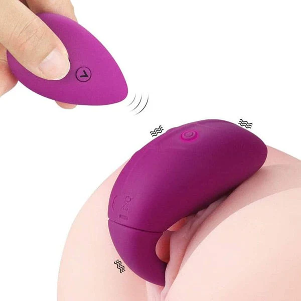 Lovetoy O-Sensual Double Rush Remote Controlled Curved Vibrator - Image 4