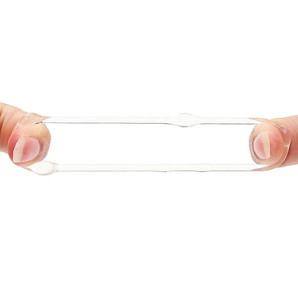 Lovetoy Power Plus Cock Ring Triple Beaded Clear Ring Set - Image 2
